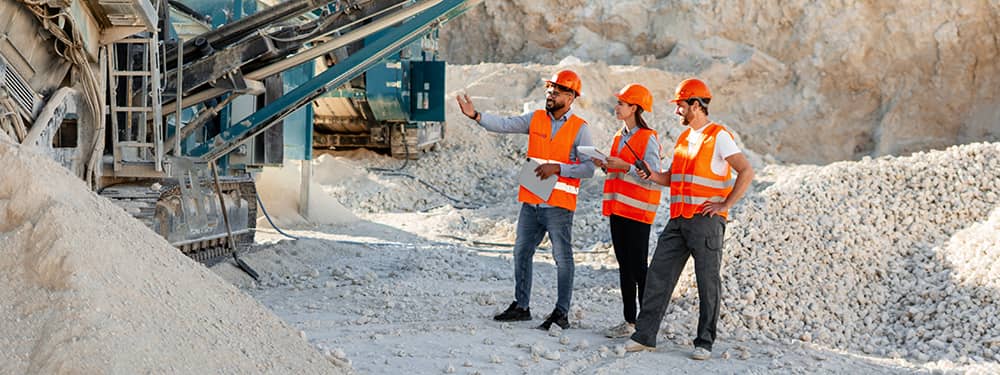 The types of business loans available to mining companies